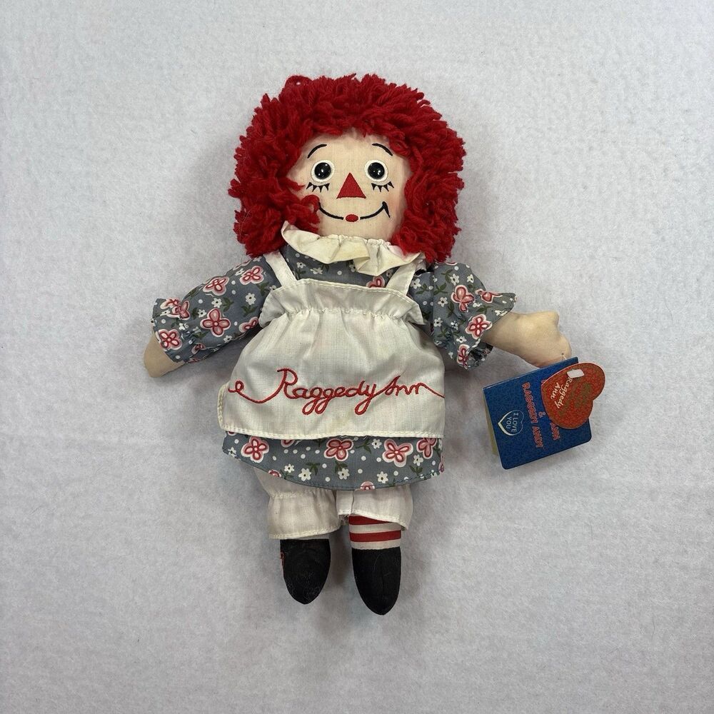 Applause Raggedy Ann 85th Birthday Anniversary Edition Plush 12" Doll NEW w Tags